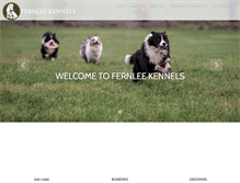 Tablet Screenshot of fernleekennels.com